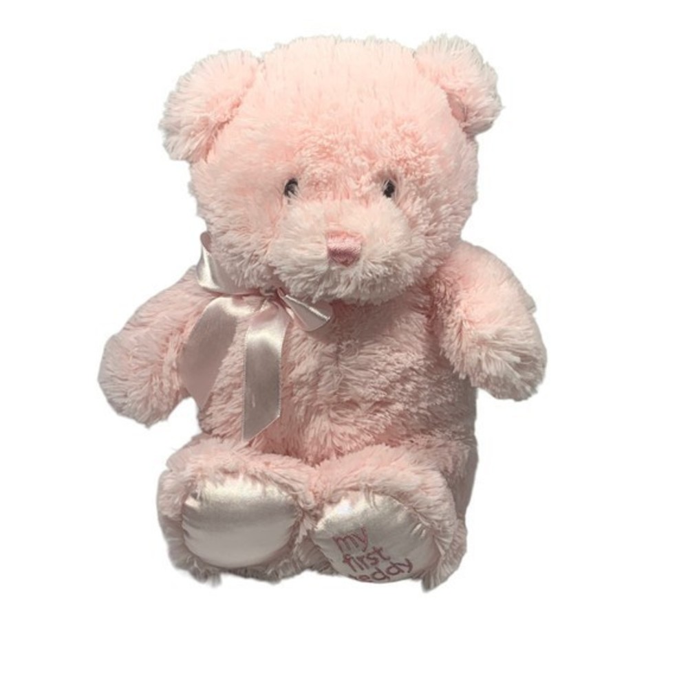 Baby‎ Gund My First Teddy Bear Baby Stuffed Animal Pink 10” Plush Toy